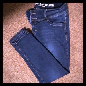 Dark denim legging